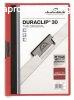 Gyorsfz, klipes, A4, DURABLE "DURACLIP 30", pir