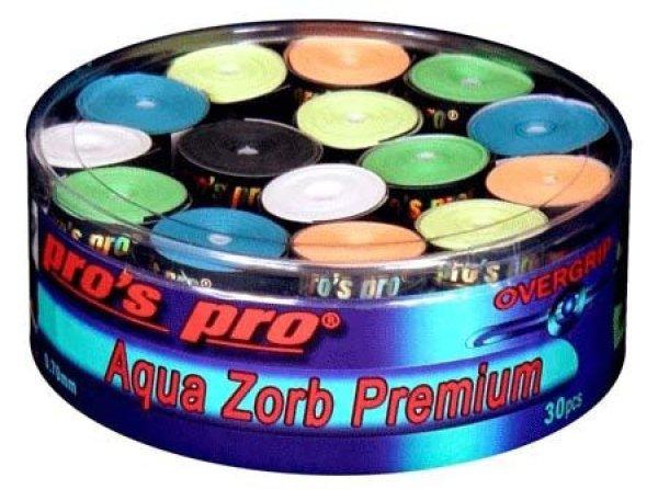 Pro's Pro Aqua Zorb Premium fedőgrip 30 db, vegyes