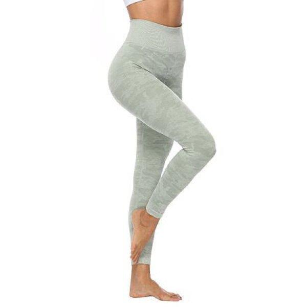 Fitnesz nadrág sport leggings zöld ruházat L méret