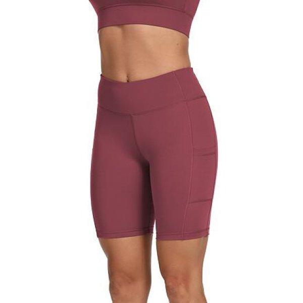 Jóga Sportos rövid leggings piros ruha L-es méret