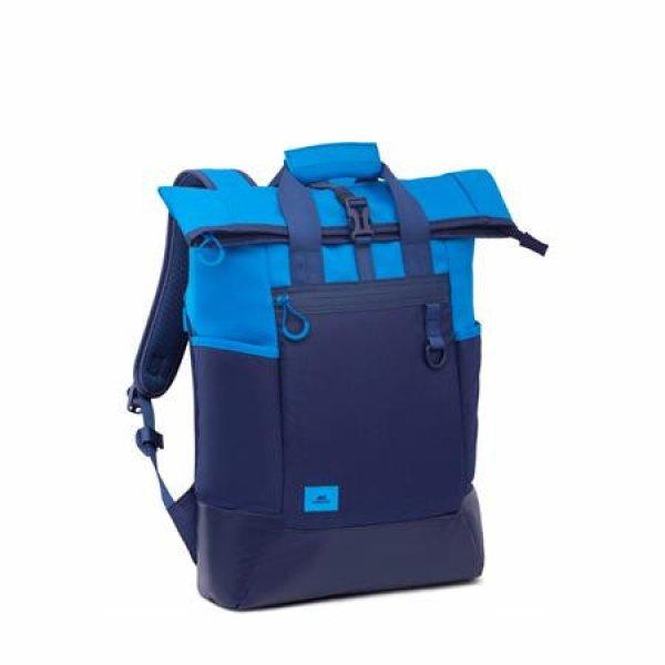 Notebook hátizsák, 15,6", rolltop, 25L, RIVACASE "5321 Dijon",
kék