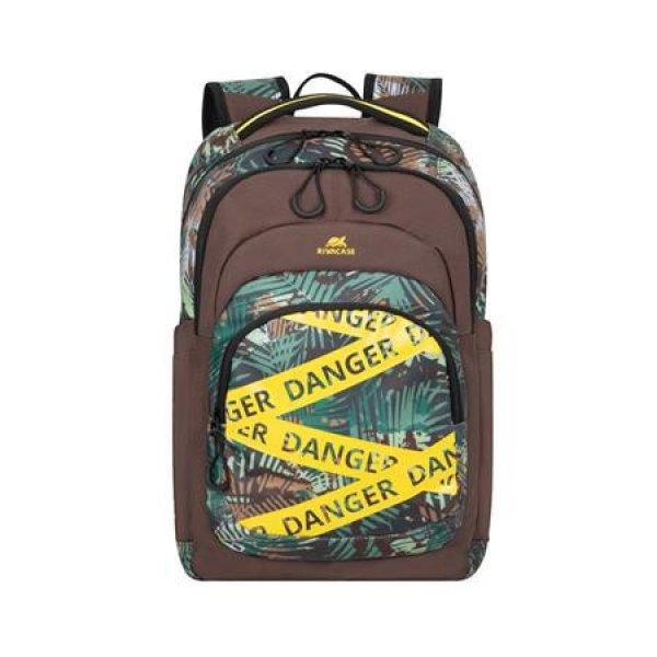 Notebook hátizsák, 15,6", 30L, RIVACASE "5461 Erberus Urban",
dzsungel minta