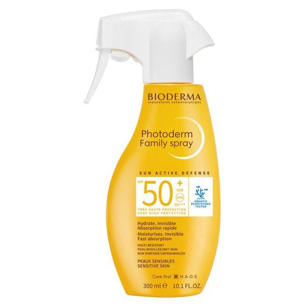 Bioderma Fényvédő spray érzékeny bőrre SPF 50+ Photoderm (Family Spray)
300 ml