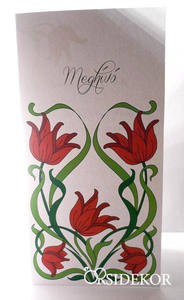 Esküvői meghívó magyaros - 29 féle mintával