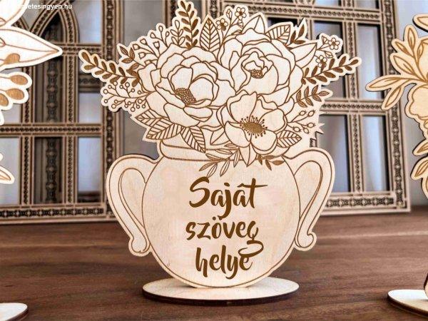 Örök virág csokor ajándék
