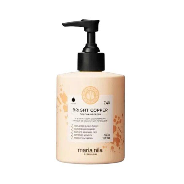 Maria Nila Gyengéd tápláló maszk tartós színpigmentek nélkül 7.40 Bright
Copper (Colour Refresh Mask) 300 ml
