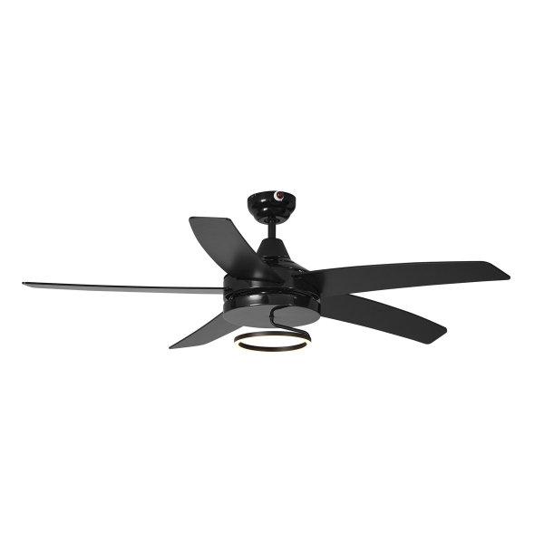 Mennyezeti ventilátor fekete 132 cm LED-del és távirányítóval - Cool
Anello