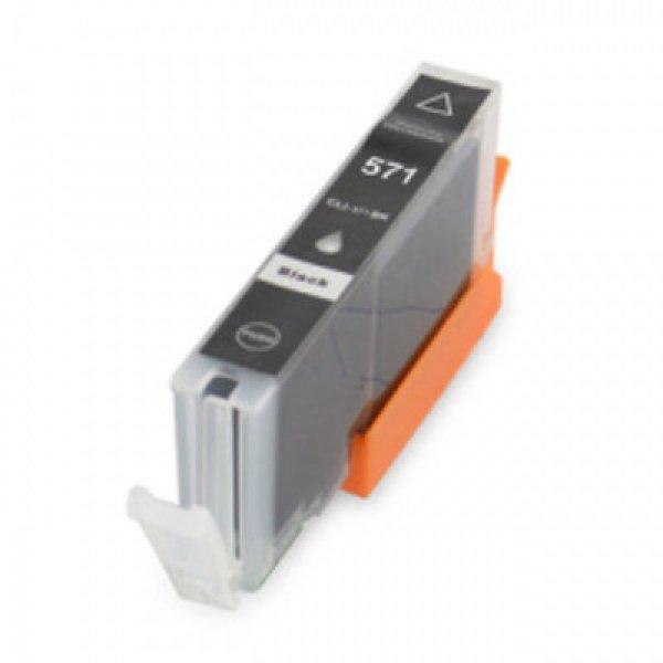 Canon -hoz, ™ CLI-571XL BK (fekete) CHIPES utángyártott tintapatron (~810
oldal, 13ml)