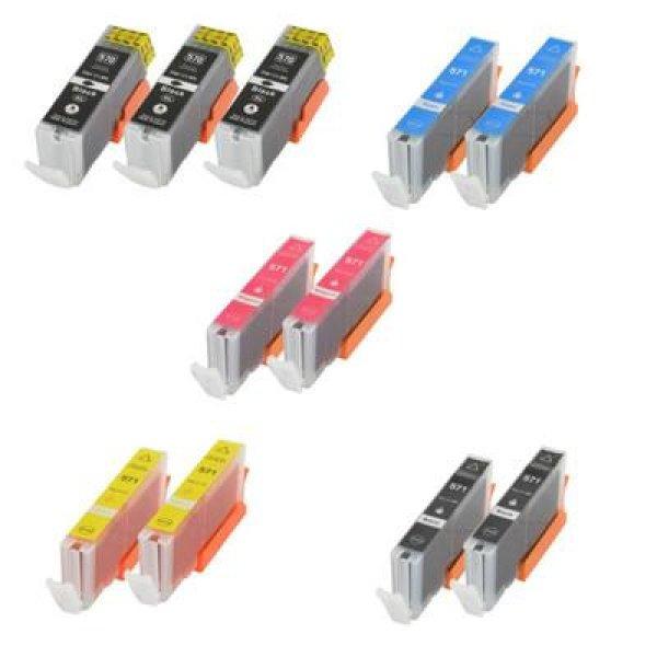 Canon -hoz, 11db-os ™ PGI-570XL / CLI-571XL CHIPES utángyártott tintapatron
PAKK (~7220 oldal)