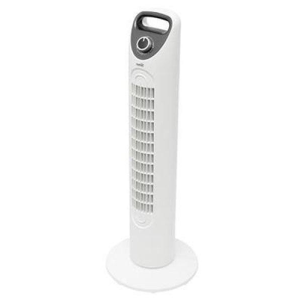 Oszlopventilátor, 79 cm, 45 W, HOME, fehér