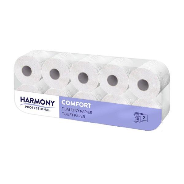 Toalettpapír, WC papír, 12 tekercs, 2 réteg, 204 lap, Harmony Professional
Újrahasznosított - KARTON