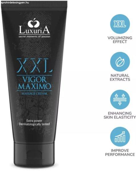 LuxuriA Vigor Maximo XXL - erekciófokozó péniszkrém (75ml)