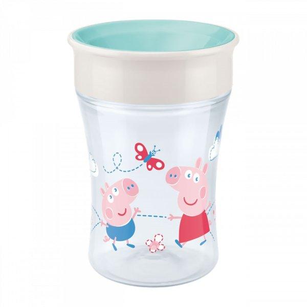 Bájos itató pohár Magic Peppa Pig NUK (8+ m.) 360°