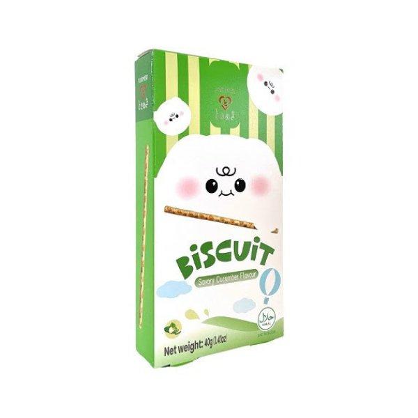 Tokimeki Biscuit Savory Cucumber uborka ízű ropi 40g