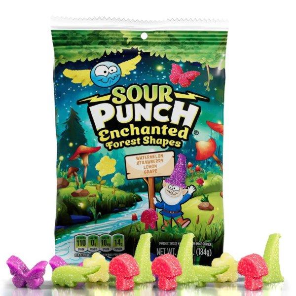 Sour Punch Enchanted Forest Shapes gumicukor 184g