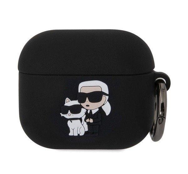 KARL LAGERFELD 3D LOGO NFT KARL AND CHOUPETTE szilikon tok (karabíner) FEKETE
Apple AirPods 3