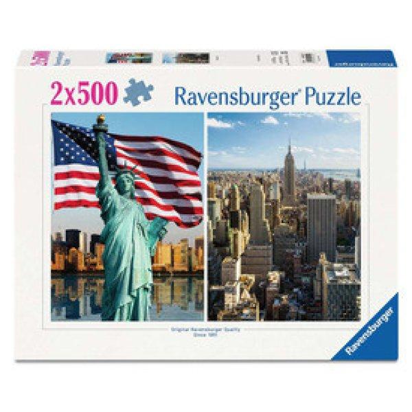 Puzzle 2x500 db - New York