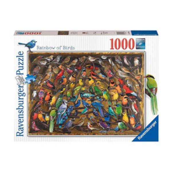 Puzzle 1000 db - Örvénylő madarak