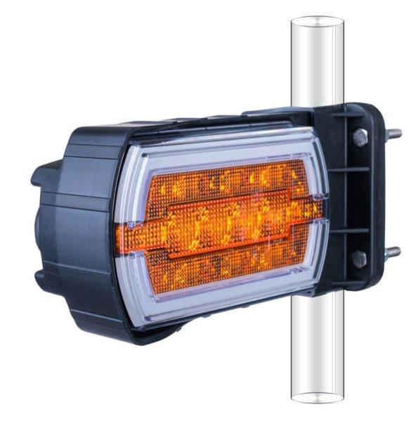 Cleo LED első lámpa Csőre 12/24V