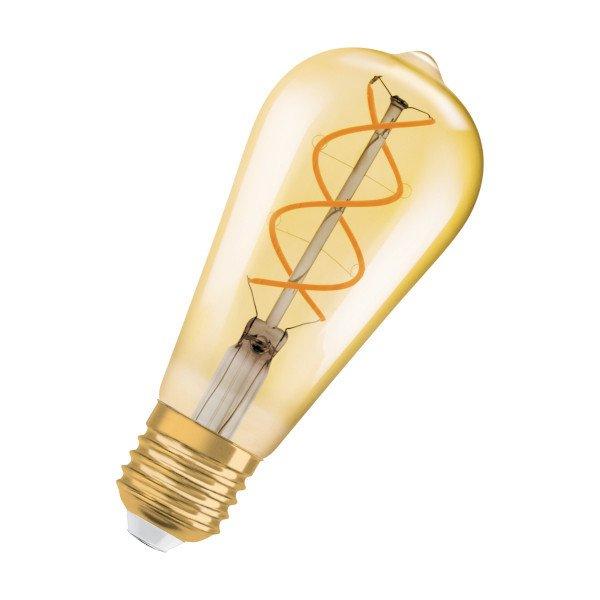 OSRAM Vintage Edison SPIRAL borostyán 230V E27 LED EQ28 2000K
