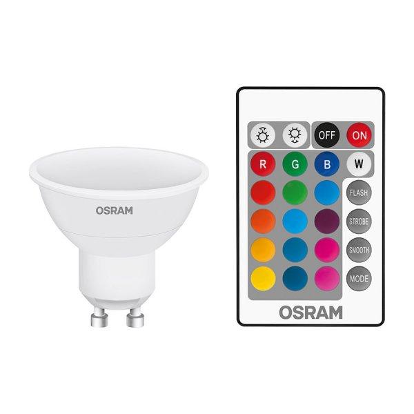 OSRAM RGBW PAR16 fehér 230V GU10 LED EQ25 2700K