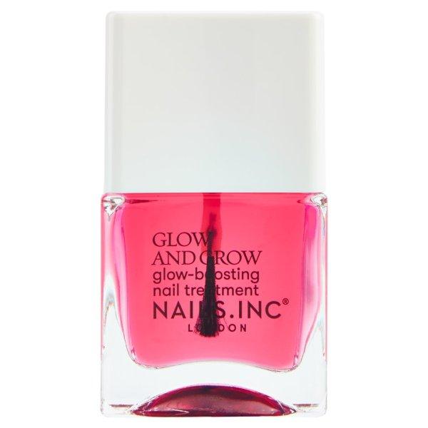 Nails.Inc Körömnövekedést elősegítő kúra Glow and Grow (Nail Growth
Treatment) 14 ml
