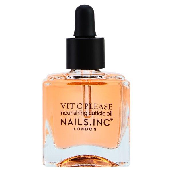 Nails.Inc Körömágybőr tápláló olaj Vit C Please (Nourishing Cuticle Oil)
14 ml