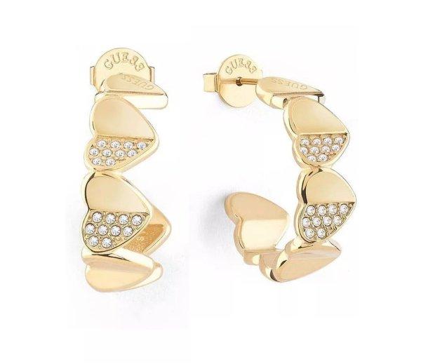 Guess Romantikus karika fülbevaló Lovely Guess JUBE03040JWYGT