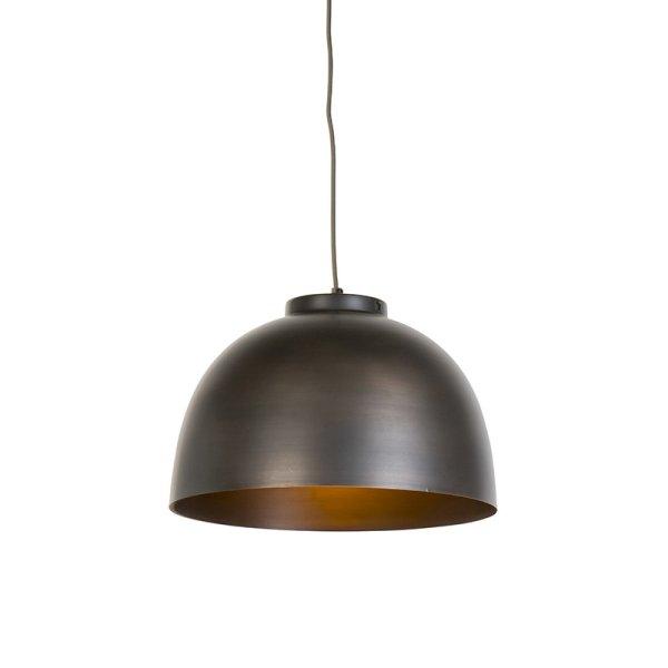 Ipari függőlámpa barna 40 cm - Hoodi