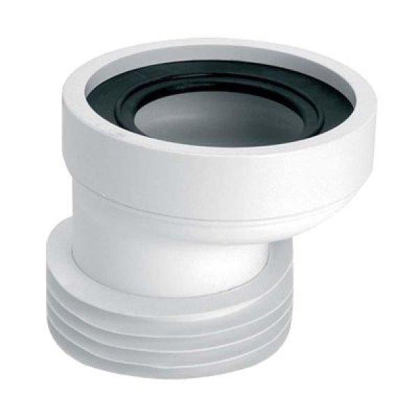 MCALPINE WC-CON4 WC bekötő excenter 2 cm elhúzással, DN100/110 x 130mm