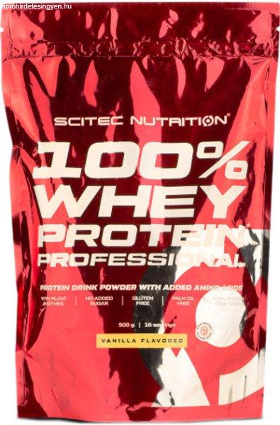 SCITEC 100% WHEY PROTEIN VANÍLIA 500G