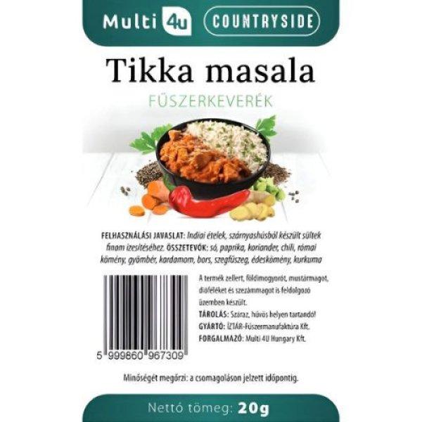 Multi 4u countryside tikka masala fűszerkeverék 20 g