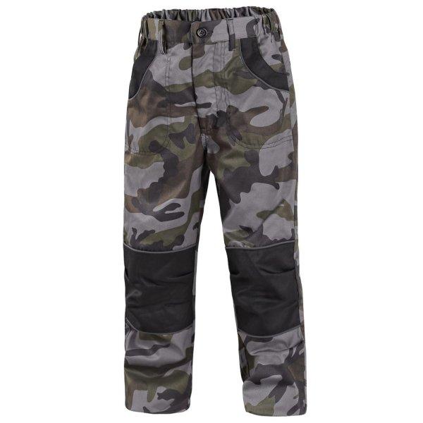 Canis (CXS) Gyermek terepszínű nadrág CXS CAMO - Terepszínű | 140 cm