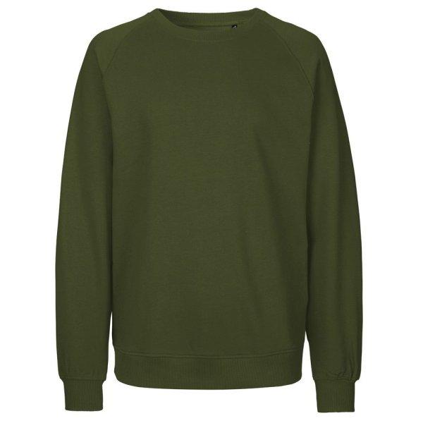 Neutral Pulóver organikus Fairtrade biopamutból - Military | XS