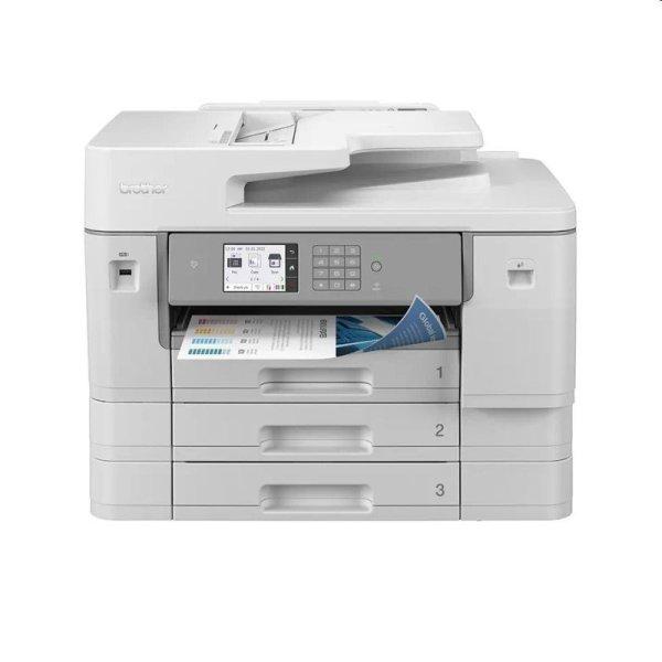 Brother MFC-J6957DW, A3(A4) Inkjet MFP, print/scan/copy/fax, 30 oldal/perc,
4800x1200, duplex, USB 2.0, LAN, WiFi, NFC