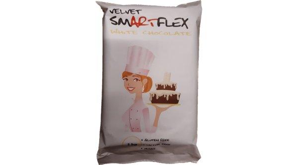 Smartflex Velvet fondant massza fehércsokoládé ízű 1 kg