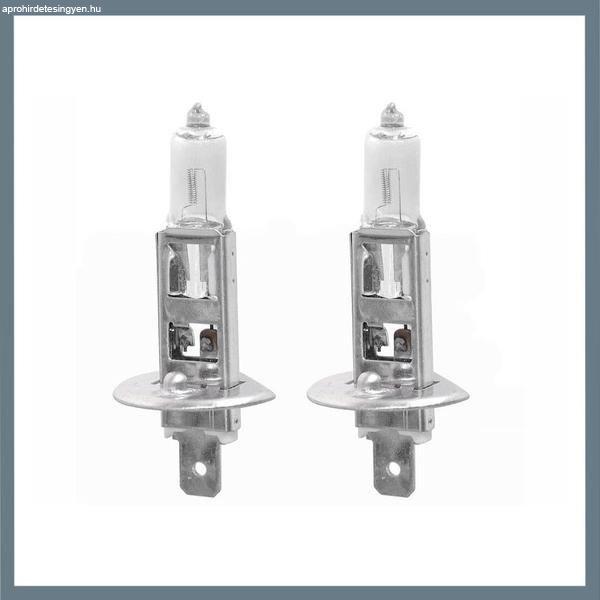 Halogén autóizzó szett – H1, 12V, 55W, P14,5s, UV-szűrős, 2 db 08424