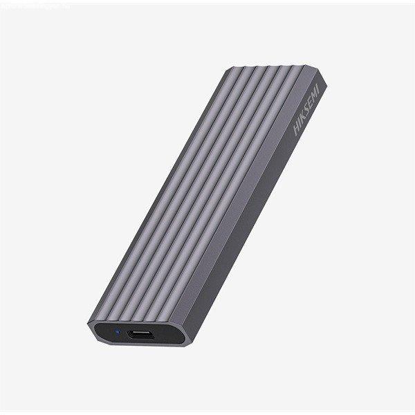 Hikvision HIKSEMI Külső ház 2,5" - USB3.2, Type-C, Alumínium, Ezüst