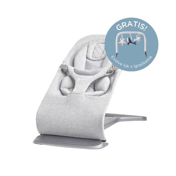 Ergobaby Evolve 3 in 1 Pihenőszék - Light Grey / Világos szürke