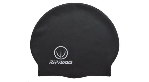 Szilikonos úszósapka, fekete - NEPTUNUS ATLAS
