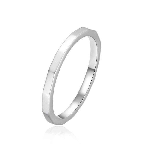 Agato Gyengéd ezüst gyűrű AGT-R70W 52 mm
