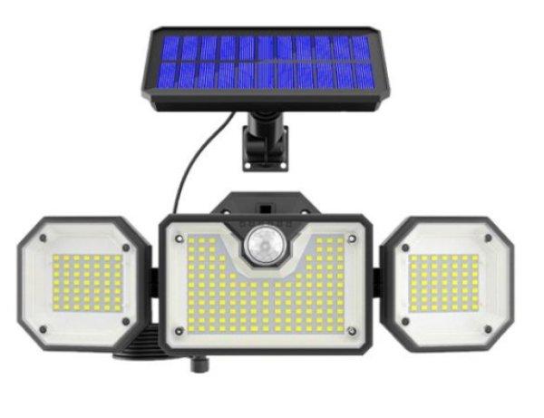 MasterLed Napelemes LED reflektor 10W mozgásérzékelővel