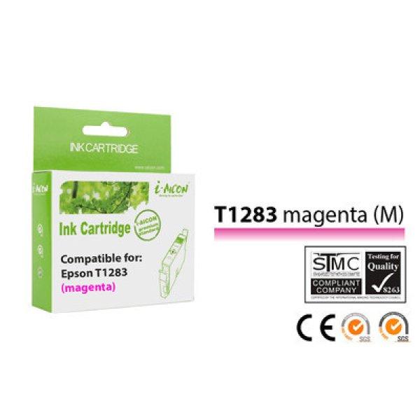 Epson -hoz, T1283 M utángyártott tintapatron (magenta) (≈300oldal)