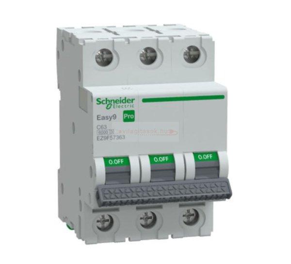 Schneider Easy9 Pro kismegszakító 3P C 63A 6kA