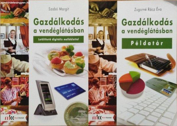 2db mű - Gazdálkodás a vendéglátásban (letölthető digitális
melléklettel) + Példatár - 