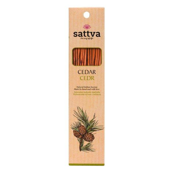 Füstölő, cédrus 30g - Sattva Ayurveda