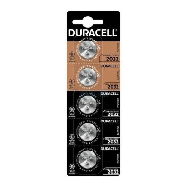 Duracell CR2032 - 3V lítium gombakkumulátor 5 db-os szett