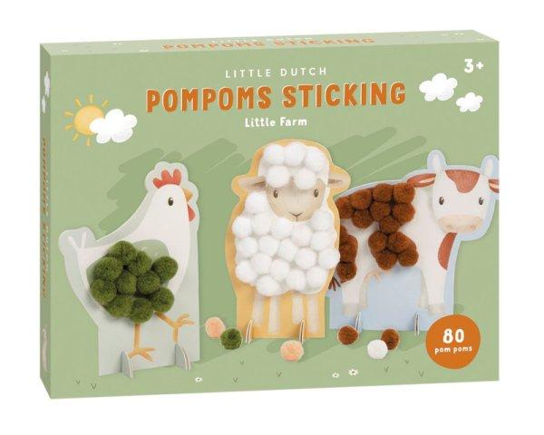 Little Dutch pom pom kép készítő - Little Farm