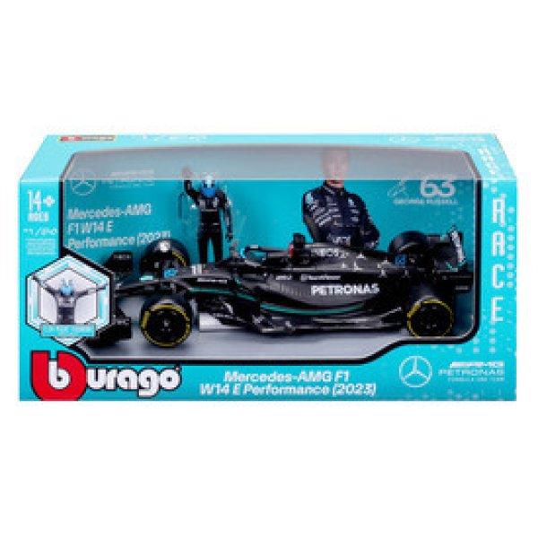 Bburago 1 /24 F1 versenyautó pilótával - Mercedes