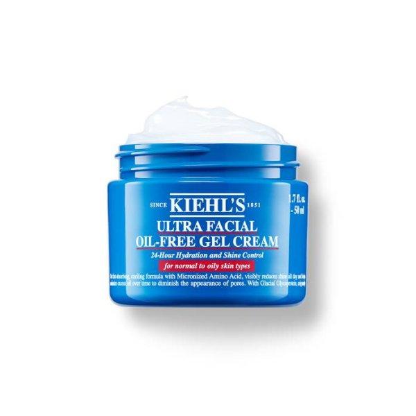 Kiehl's Arckrém normál és zsíros bőrre Ultra Facial (Oil-Free Gel
Cream) 50 ml